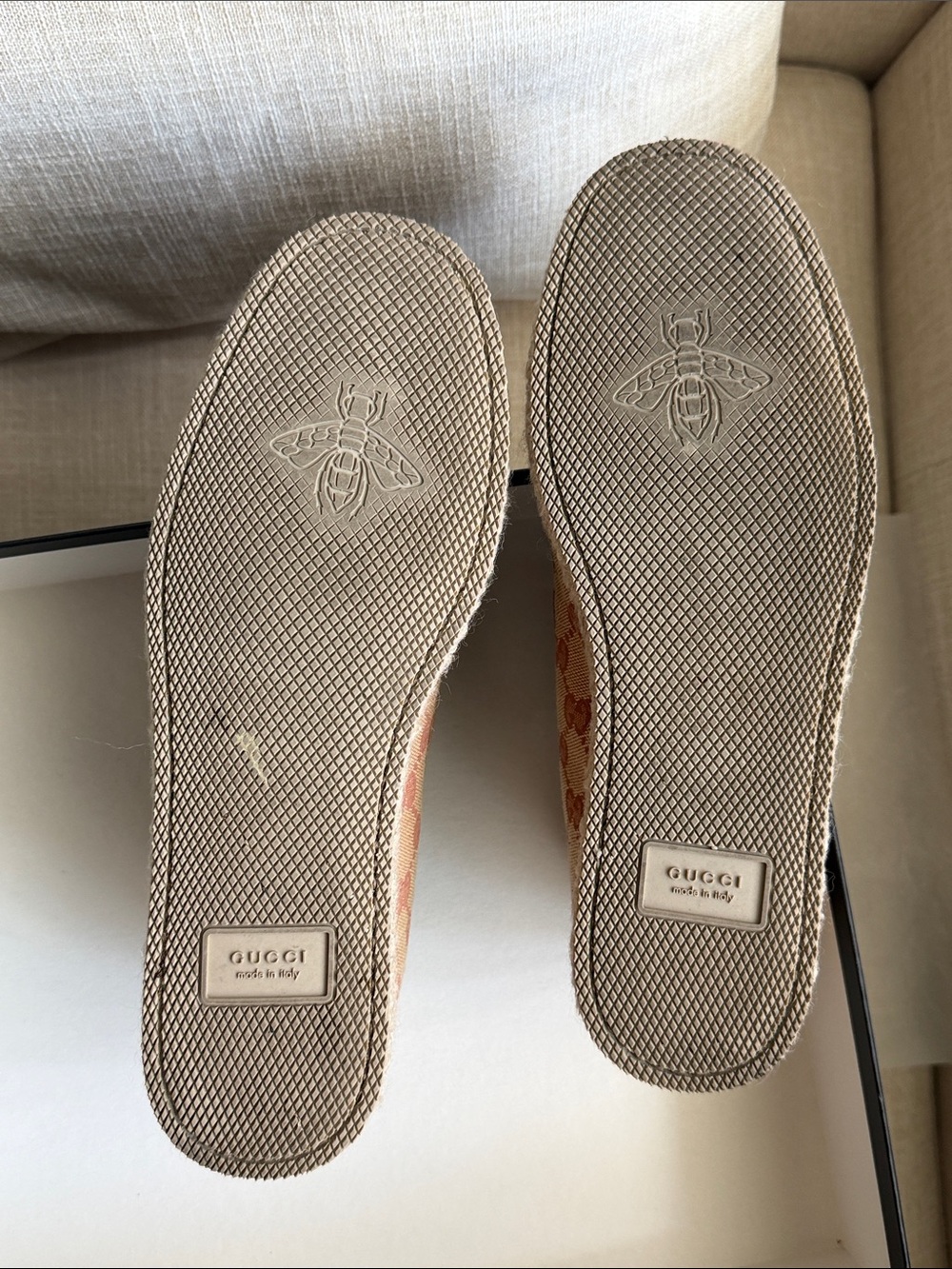Gucci GG Supreme Horsebit "Summer Hybrid" Loafers - Picture 5 of 7